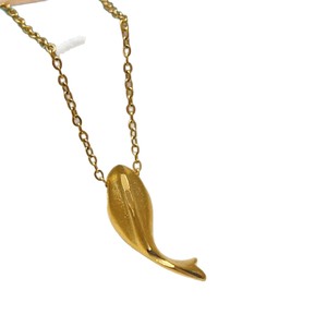 Collier de type O pour femmes d'approvisionnement d'usine du Vietnam avec pendentif <span class=keywords><strong>poisson</strong></span> <span class=keywords><strong>rouge</strong></span> bijoux de mode en alliage de cuivre plaqué or - Product Image 4