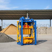 Machine à fabriquer des blocs SHENGYA, nouveau design QM2-45, avec moteur à vibrations puissant pour la production de briques.