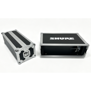 Estuche de Transporte de Alta Calidad OEM 3U para Micrófonos <span class=keywords><strong>SHURE</strong></span>, con Puertas Delanteras y Traseras Abatibles y Velcro - Product Image 3