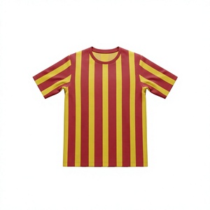 Maillot de football en polyester de haute qualité pour adulte, chemises de football classiques, motif personnalisé, vêtements pour supporters, t-shirt pour tournoi international - Product Image 1