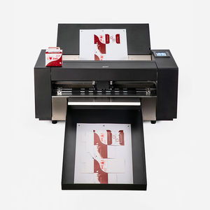 Zksvd370 Đôi Đầu Cắt Và Máy Gấp Đôi Tự Dính Nhãn Chết Cắt Máy Cắt Hộp Màu Máy Cắt - Product Image 1