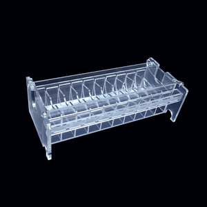 Caja de Almacenamiento de Etiquetas Acrílicas Degao de Varios Tamaños, Dispensador Transparente para 5/10/15 Rollos de Etiquetas para Laboratorio Médico y Hospital - Product Image 6