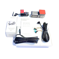 Caméra embarquée pour voiture avec écran IPS 2K de 1,47 pouce, WIFI, double objectif, 150° °   Enregistreur vidéo grand angle arrière 1080P 2.4G avec enregistrement en boucle