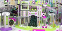Nouveauté en vente chaude, jeux interactifs, aire de jeux intérieure commerciale, thème spatial, attraction de divertissement pour enfants