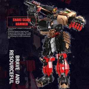 ตัวต่อ Mould King 93004  ห้านายพลเสือ กำลังปราบจลาจล  แบบประกอบเอง  ของเล่นตัวต่อ  รุ่น FTG-จางเฟย  บล็อกตัวต่อสำหรับเด็ก - Product Image 5