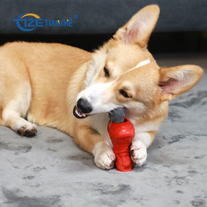 Giocattolo da masticare in gomma naturale Non tossico giocattolo da masticare per cani dal Design di scheletro Ultra resistente - Product Image 3