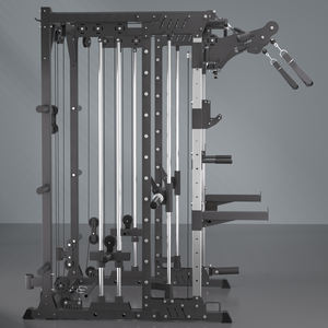Rack Smith multifonctionnel avec système de <span class=keywords><strong>poulie</strong></span> double, équipement d'entraînement de force commercial, machine Smith, <span class=keywords><strong>cage</strong></span> de puissance - Product Image 4