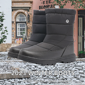 Botines de Invierno para Mujer, Modelo 2026, Tacón Plano, Impermeables, con Logotipo Personalizado, Alta Calidad, Precio Bajo, Plantilla EVA - Product Image 2