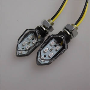 ई 24 मोटरसाइकिल टर्न सिग्नल लाइट 5नेतृत्व मिनी फ्रंट इंडिकेटर ई मार्क ब्लाकर 12 वी उच्च गुणवत्ता वाले एब्स + पीसी यूनिवर्सल फिट VM11-054 - Product Image 6