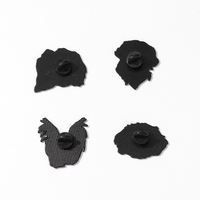 Broches en émail personnalisées d'usine, motif chiot mignon, en métal, pour chapeaux et revers, badges en alliage, artisanat métallique
