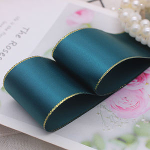 Cinta de Raso Dorada de Boca's, Tela de Doble Cara de Primera Calidad para Envolver Regalos, Decoración de Bodas y Manualidades - Product Image 3