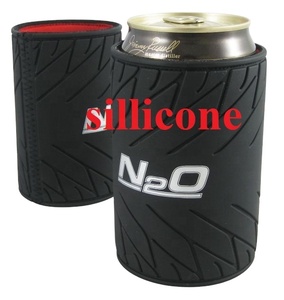 Custom 12OZ Beer Can Cooler Tire Design Neoprene Thermal Stubby Holder with Rubber Tyre Stubbies - Product Image 3