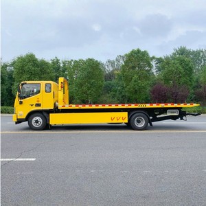 Camion de remorquage à plateau plat Foton 8 tonnes 4x2 personnalisé avec treuil télécommandé - Product Image 2
