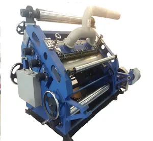 Sıcak satış BoxMac parmaksız tek Facer yüksek hızlı kağıt oluk makinesi üreticisi afrika