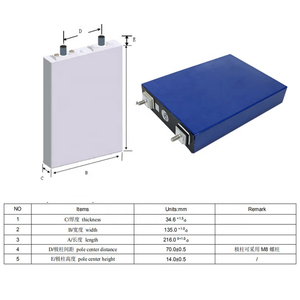 Baterí<span class=keywords><strong>a</strong></span> Prismática Lifepo4 de 100 <span class=keywords><strong>Ah</strong></span>, 100 <span class=keywords><strong>A</strong></span>, 3.2 Voltios, Life Po 4, 3.2 V, 100 <span class=keywords><strong>Ah</strong></span>, P04, 105 <span class=keywords><strong>Ah</strong></span>, Iones de Litio, Celdas de Baterí<span class=keywords><strong>a</strong></span> de Litio - Product Image 5