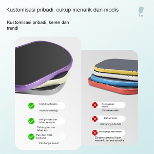 Pegatinas para bordes con adhesivo trasero duradero y una longitud de tira de 800 mm para una protección confiable del borde de la raqueta. - Product Image 3
