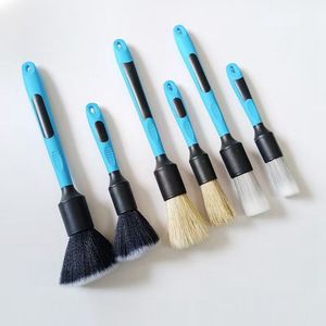 Xe nội thất sơn bánh xe Khoảng cách làm sạch bàn chải xe Ghế chi tiết bàn chải màu xám heo rừng của bàn chải tóc - Product Image 6