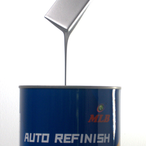 Toko perbaikan mobil grosir 1K 2K seri warna perak <span class=keywords><strong>Solid</strong></span> tinggi cat mobil otomotif - Product Image 2