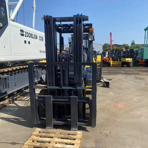 Chariot élévateur diesel d'occasion fiable de 3 tonnes Mitsubishi/ FD30 FD50 High Master Longueur de la fourche 1220 mm Largeur de la fourche 125 mm Moteur diesel - Product Image 1