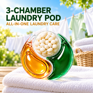 Cápsulas de detergente de 3 cámaras para lavado profundo en lavadora - Product Image 1