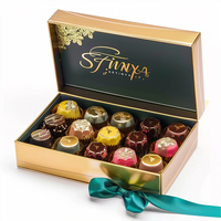Boîte de bonbon vide de luxe personnalisée pour barre de chocolat Boîte d'emballage de chocolat en papier cadeau dattes bonbon sucré Saint Valentin