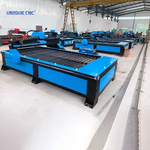 آلة قطع البلازما cnc للخدمة الشاقة ، قطع البلازما باستخدام الحاسب الآلي ، مع محرك محمل PLC