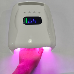 Lámpara UV LED Profesional Recargable Inalámbrica de Alta Potencia 96W para Secado de Uñas, Baja Temperatura, Molde Ultra para Uñas, Luz para 2 Manos, Ideal para Salón de Uñas - Product Image 2
