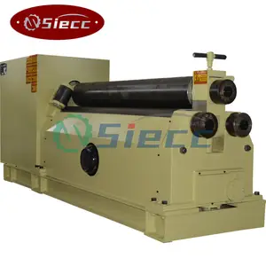 W11 3 roller plate sheet bending hot hydraulic cnc custom automatic rolling machine mechanical bender