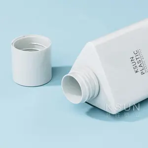 180毫升液体皂液分配器瓶三角乳液泵瓶用于宠物化妆品包装