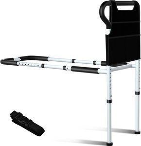 Tragbare Edelstahl-Bettgitter - Patienten-Sicherheitsgriff für häusliche Pflege & Rehabilitationstherapie - Product Image 2