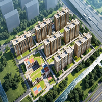 Diseño 3D Gratuito, Estructura de Acero Personalizada para la Construcción de Edificios Escolares, Alta Durabilidad y Resistencia