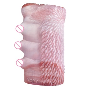 YOCY 2 en 1 Masturbadores Anales y Vaginales Artificiales, Vagina de Bolsillo, Silicona Suave, Masturbadores Masculinos - Product Image 4