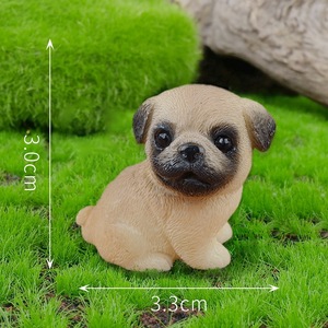 Mini Adorno de Perrito Kawaii, Adornos de Animales para Paisajes en Miniatura, Casa de Muñecas, Accesorios para Automóviles, Decoración de Interiores - Product Image 4