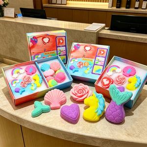Sets de Bombas de Baño 2026, Aromaterapia con Aceites Esenciales, Bombas de Baño con Leche, Conchas Marinas y Unicornios para Mujeres - Product Image 2