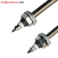 120V 240V 380V 2000w 3500W 5500W ou élément chauffant en acier inoxydable personnalisé avec tri clamp