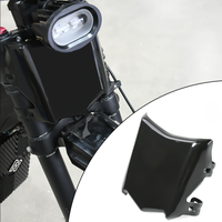 Plaque d'immatriculation et plaque avant de moto en PVC/plastique noir brillant, durable et étanche, pour Surron Light Bee X