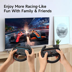 <span class=keywords><strong>EasySMX</strong></span> A01Controller Joypad Volante para <span class=keywords><strong>Nintendo</strong></span> <span class=keywords><strong>Switch</strong></span> 2 Juego de accesorios de juego de carreras 2 en 1 - Product Image 6