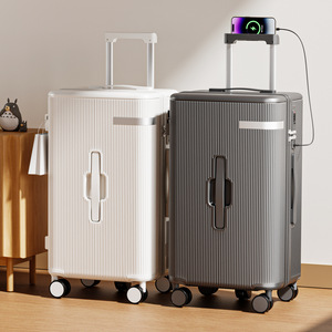 Ensemble <span class=keywords><strong>de</strong></span> <span class=keywords><strong>valises</strong></span> <span class=keywords><strong>de</strong></span> voyage en polycarbonate à roulettes, 20 pouces pour bagages à main et 28 pouces pour <span class=keywords><strong>valises</strong></span> <span class=keywords><strong>de</strong></span> voyage, vente en gros - Product Image 2