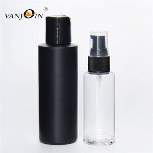 Mini botella de espuma cosmética para limpiadores faciales, Espumador de plástico vacío negro, dispensador de jabón de manos, botella con bomba de espuma, 50 ml, 2 oz - Product Image 6