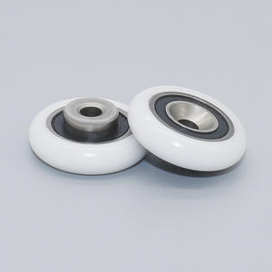 ลูกล้อประตูและหน้าต่างสแตนเลสพร้อมโอริง รุ่น S688RS ผลิตจาก POM รูฝังหัวสกรู ขนาด 4*23*6 มม. จัดจำหน่ายโดยผู้ผลิต - Product Image 3