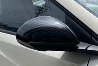 Couvercle de rétroviseur automatique pour BYD Seagull couvercle de rétroviseur ABS motif en Fiber de carbone accessoires extérieurs