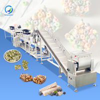 Ligne de production de barres céréalières OCEAN pour petites entreprises, machine à fabriquer des barres énergétiques au chocolat et aux noix
