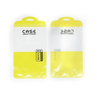 Customized Size Digital Printing Stock Top Grade Phone Shell Plastic Bags Mobile Phone Case Packing Bags