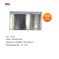 Modul Panel Industri LCD TFT IPS BOE High Bright 27 Inci 1920X1080 1500 Nits dengan Lampu Latar LED Putih Antarmuka LVDS Lebar
