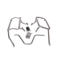 Support de pot d'échappement droit en alliage d'aluminium pour boîte latérale de moto CFMOTO 800MTX, cache d'échappement latéral