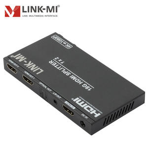 LINK-MI 1X2สำหรับ2.0โลหะ <span class=keywords><strong>Splitter</strong></span> 1 IN 2 4K60Hz <span class=keywords><strong>2.2</strong></span> <span class=keywords><strong>HDCP</strong></span> พร้อมเครื่องแยกสัญญาณเสียงและ downscaler 18Gbps - Product Image 2