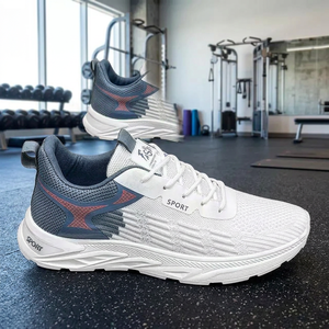 Sneakers Urbanes pour Hommes, Style Streetwear, Tige en Cuir de Vache, Semelle Extérieure en Phylon, Semelle Absorbant les Chocs, Classique - Product Image 3