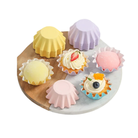 Porte-muffins en papier sulfurisé 210g enduit de PE pour fête, mariage et anniversaire, 1carton ondulé
