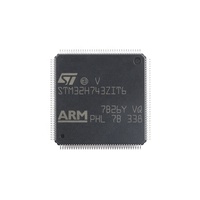 Microcontrolador STM32H743ZIT6 ARM Cortex M7 de 32 bits, MCU con 2MB de memoria Flash, 480MHz, Ethernet, USB, CAN, LQFP144