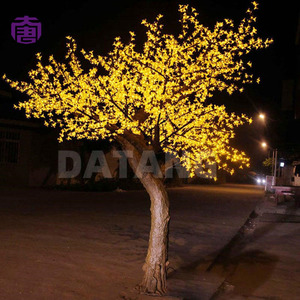 Elegante Árbol de Luz LED de PVC para Exteriores con Diseño de Flor de Cerezo para Parques, Jardines y Calles, Iluminación Nocturna Decorativa en Venta - Product Image 4